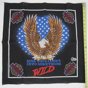 NWOT! Harley-Davidson Logo Bandana, 21" WILD
